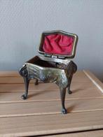 Antiek juwelendoosje uit spelter - Jaren 1900, Ophalen of Verzenden
