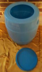 Bidon de lessive forme tonneau - Henkel - Vintage, Verzamelen, Ophalen of Verzenden, Gebruikt, Verpakking