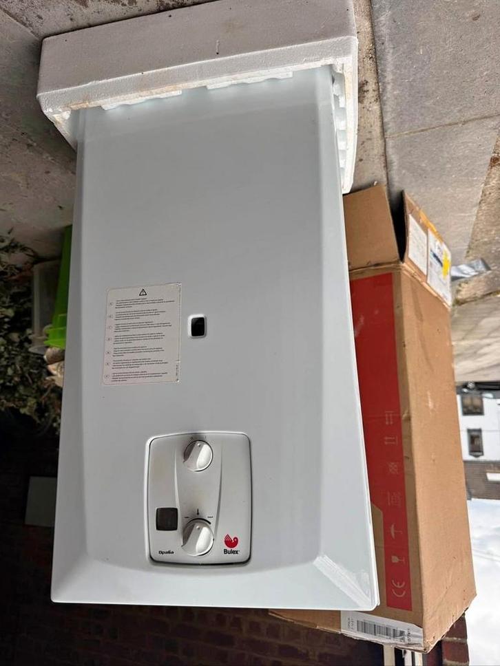 Chauffe eau neuf bulex au gaz bonbonne, Doe-het-zelf en Bouw, Chauffageketels en Boilers, Zo goed als nieuw, Ophalen