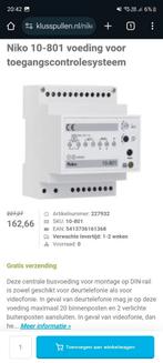 Niko 10-801 voeding voor toegangscontrolesysteem, Hobby en Vrije tijd, Elektronica-componenten, Ophalen of Verzenden, Zo goed als nieuw