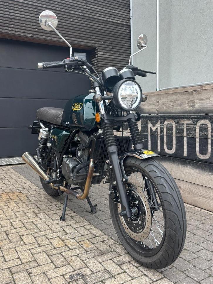MASH BRITISH SEVEN 125CC 2025 NIEUWSTAAT, Motoren, Motoren | Mash, Bedrijf, Overig, 11 kW of minder, Minimaal motorrijbewijs A1