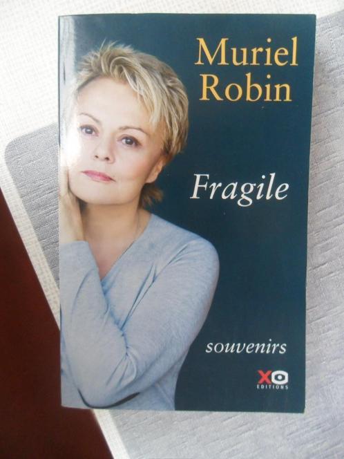 muriel robin fragile, Livres, Biographies, Comme neuf, Enlèvement ou Envoi