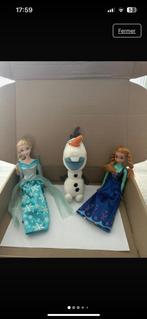 Lot reine des neiges, Collections, Enlèvement, Utilisé, Peluche