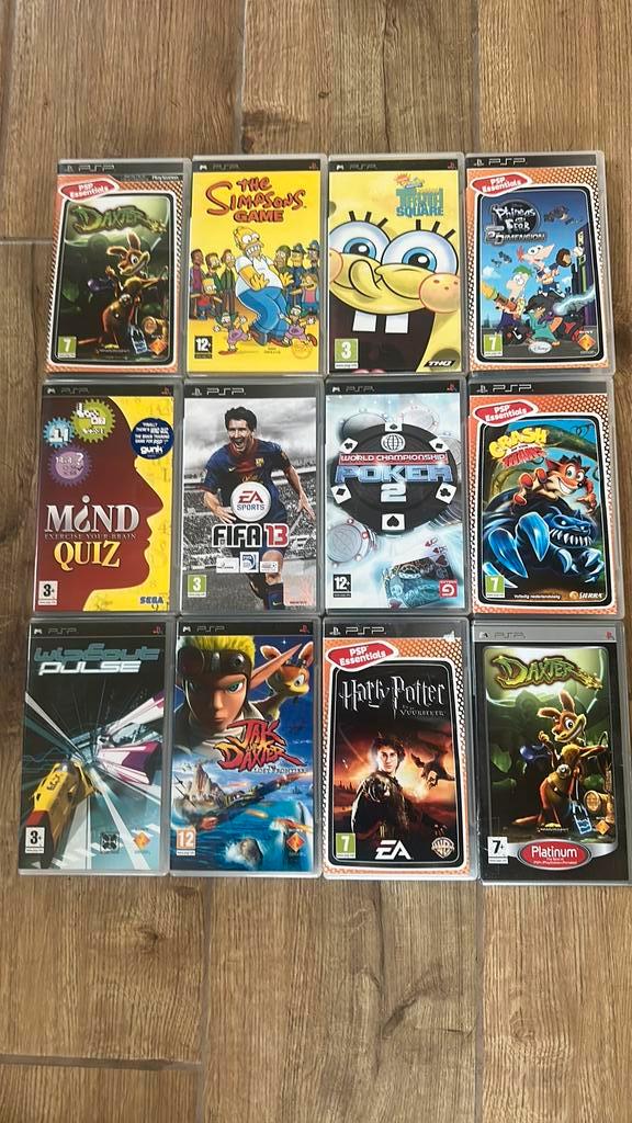 Psp games, Games en Spelcomputers, Games | Sony PlayStation Portable, Gebruikt, Ophalen of Verzenden