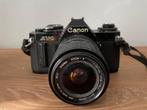 Canon AV-1 35 mm analoog reflexcamera met Sigma lens, Ophalen, Gebruikt