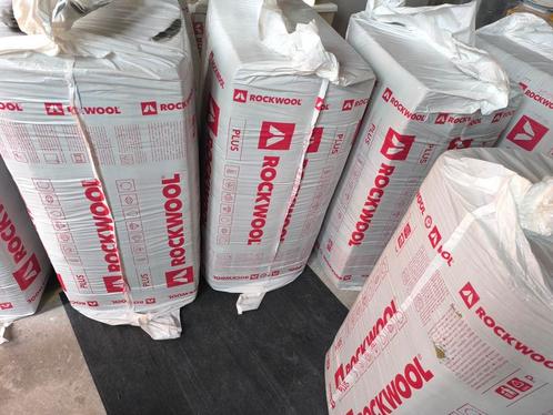 Laine de roche Rockwool plus 50mm, Doe-het-zelf en Bouw, Isolatie en Afdichting, Zo goed als nieuw, Steenwol, Ophalen of Verzenden