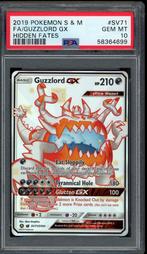 Guzzlord GX PSA 10 - SV71/SV94 - Sun & Moon - Hidden Fates, Verzenden, Zo goed als nieuw, Losse kaart