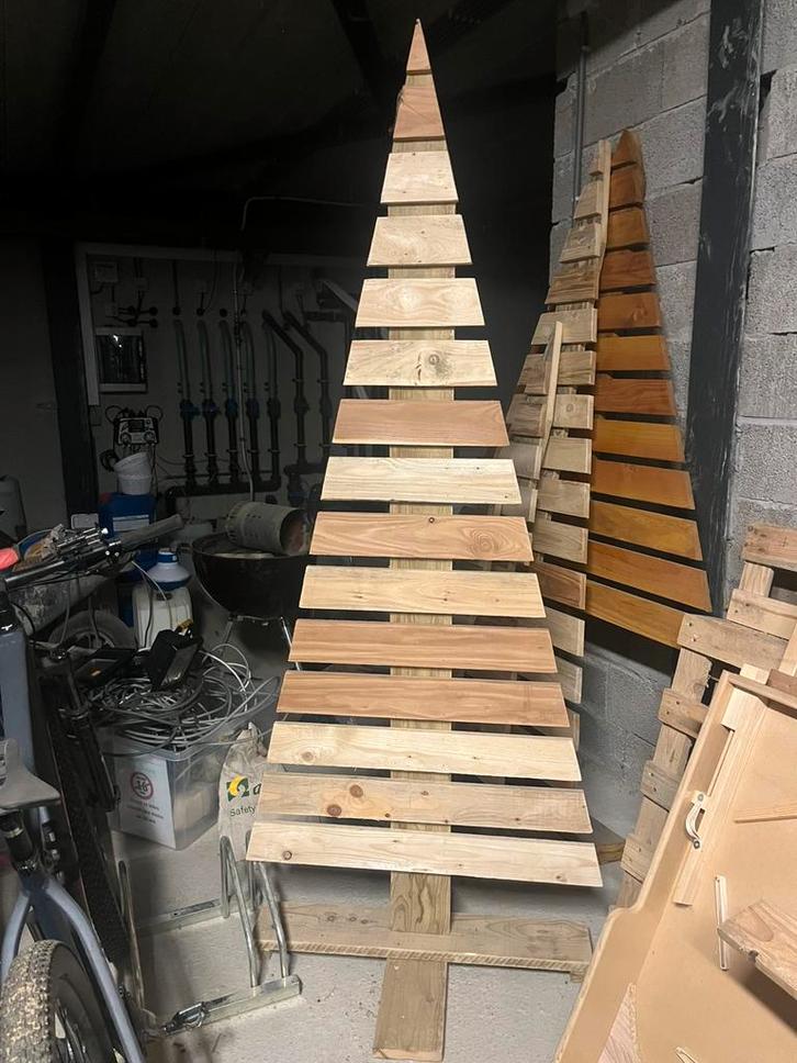 Sapins de noël en planche, Bricolage & Construction, Bois & Planches, Comme neuf, Planche, Enlèvement ou Envoi