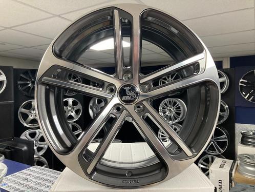 NIEUWE set 20 inch 5x112 antra polish aluminium sportvelgen, Autos : Pièces & Accessoires, Pneus & Jantes, Jante(s), 20 pouces