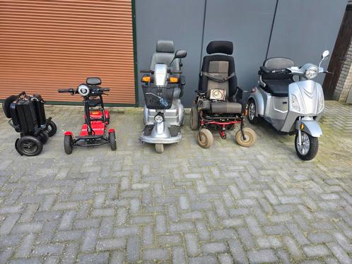 Partij scootmobielen rol opknap reparatie € 2000 euro !!!, Divers, Voitures sans permis & Scooters pour invalides, Utilisé, Enlèvement