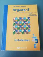 Argument 3 Getallenleer, Boeken, J.-P. Daems, ASO, Ophalen of Verzenden, Zo goed als nieuw