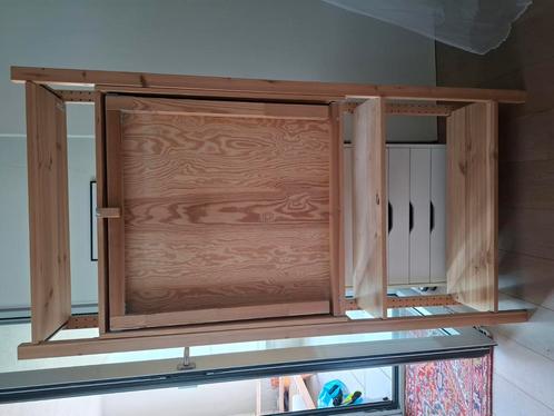 Opklapbureau of opklaptafel ivar ikea grenen, Huis en Inrichting, Bureaus, Gebruikt, Bureau, Ophalen