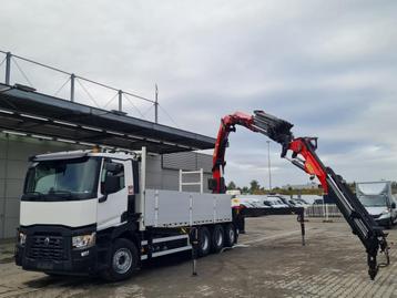 Renault C 480 Belgische Kraanwagen - Vrachtwagen met Palfing