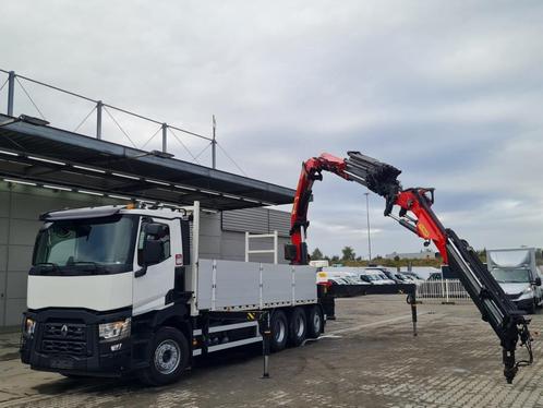 Renault C 480 Belgische Kraanwagen - Vrachtwagen met Palfing, Autos, Camions, Entreprise, Achat, Caméra de recul, Air conditionné