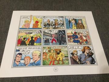 Postzegels Stripverhalen beschikbaar voor biedingen