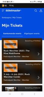 Werchter tickets, Twee personen, Meerdaags