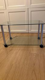 Table basse en verre, Maison & Meubles, Tables | Tables de salon, Enlèvement, Comme neuf, Verre