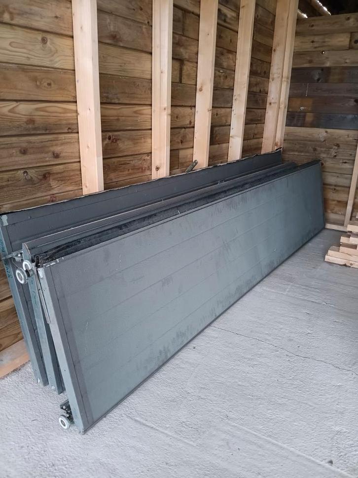 Sectionale garagepoort, Tuin en Terras, Overige Tuin en Terras, Ophalen