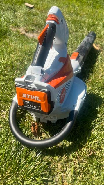 Stihl accu zuighakselaar / bladblazer set, Tuin en Terras, Bladblazers, Ophalen, Stihl, Zo goed als nieuw, Met zuigfunctie
