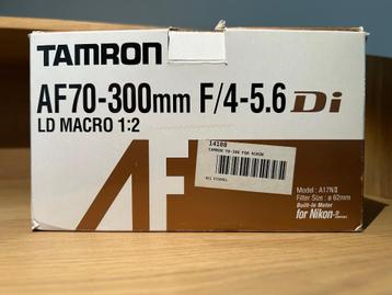 Tamron AF 70-300 pour Nikon, Enlèvement ou Envoi, Comme neuf, Téléobjectif, Zoom