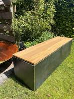 Banc de jardin en acier corten, base avec assise, Enlèvement ou Envoi, Neuf, Autres matériaux