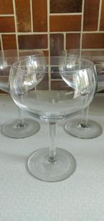 Bourgondische „Montrachet” wijnglazen x 9, Huis en Inrichting, Keuken | Servies, Ophalen, Glas of Glazen, Effen, Glas