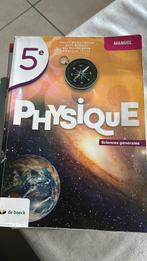 Natuurkunde 5e Algemene wetenschappen, Boeken, Schoolboeken, Gelezen, ASO, Biologie, Ophalen of Verzenden