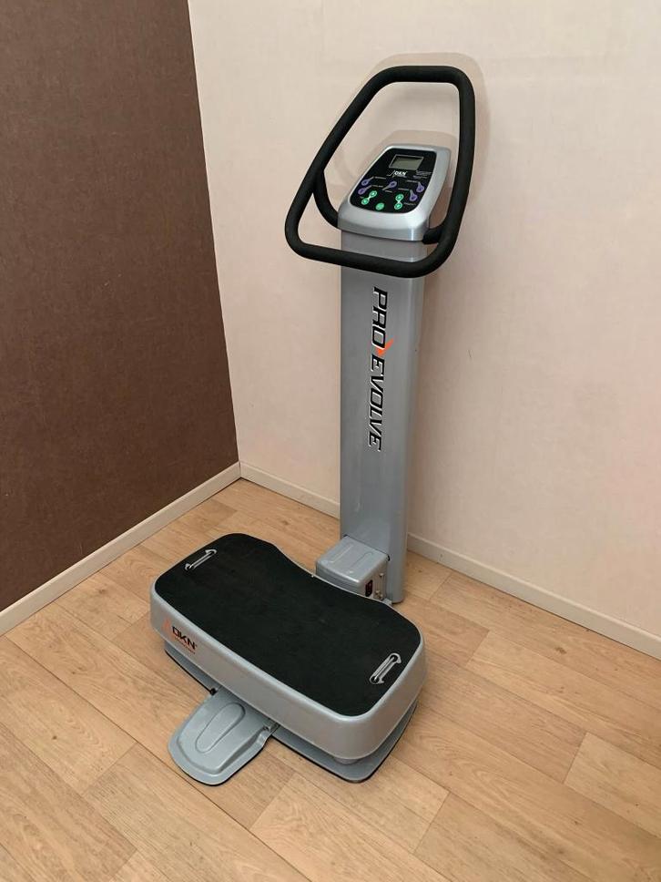 Plateforme vibrante fitness Pro Evolve DKN, Sports & Fitness, Appareils de fitness, Utilisé, Plaque vibrante, Bras, Jambes, Pectoraux