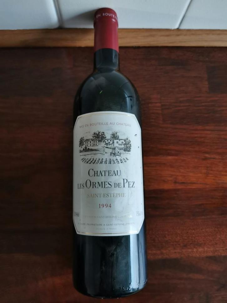 1994 Château les Ormes de Pez- Saint-Estephe, Verzamelen, Wijnen, Zo goed als nieuw, Frankrijk, Ophalen