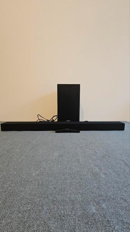 Samsung soundbar HW-T450 met subwoofer PS-WT45T, Audio, Tv en Foto, Soundbars, Zo goed als nieuw, Bluetooth, Met externe subwoofer