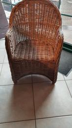 Fauteuil in rotan, Tuin en Terras, Tuinstoelen, Ophalen, Rotan