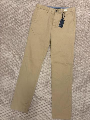 Tommy Hilfiger chinobroek voor heren, beige, maat FR 40 beschikbaar voor biedingen