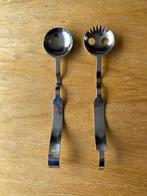 Menu slabestek Bent Falk, Ophalen