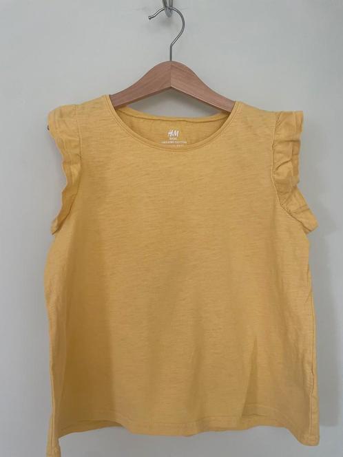 T-shirt, fille, H&M,  8/10 ans (134/140 cm), Kinderen en Baby's, Kinderkleding | Maat 134