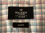 Exclusief geruit kostuumhemd Hackett London in nieuwstaat, Ophalen of Verzenden, Zo goed als nieuw, Overige kleuren, Halswijdte 43/44 (XL)