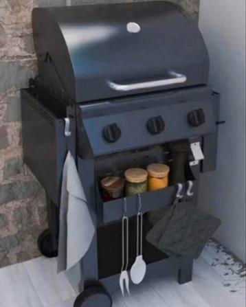 Naterial gasbarbecue Alton zwart 114x55x114cm, Enlèvement ou Envoi