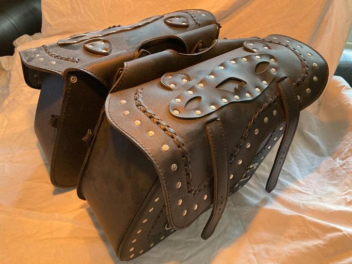 Zadeltassen, Motoren, Accessoires | Koffers en Tassen, Zo goed als nieuw, Ophalen