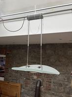 Suspension Lustre MASSIVE Métal & Verre, Maison & Meubles, Enlèvement, Utilisé, Verre