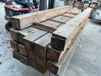 Lot balken Franse Eik (17 stuks) 185x185, Tuin en Terras, Ophalen, Zo goed als nieuw