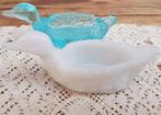 Oud wit opaline eendje, Antiek en Kunst, Ophalen of Verzenden