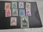 BELGIE 583/592 postfris cote 5,00 €, Ophalen of Verzenden, Postfris
