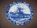 DELFT Blauw-Set van 2 grote borden, Antiek en Kunst, Ophalen