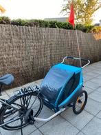 Thule Coaster XT dubbelzits fietskar FULL OPTION, Opvouwbaar, 40 tot 60 kg, Kinderkar, Zo goed als nieuw