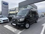 Ford Transit 350M L2H2 TD Trend AUT FWD - Garantie, Auto's, 4 deurs, Stof, 4 cilinders, Zwart