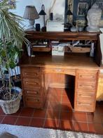 Antiek bureau met rolluik, Ophalen, Met wielen, Gebruikt, Bureau