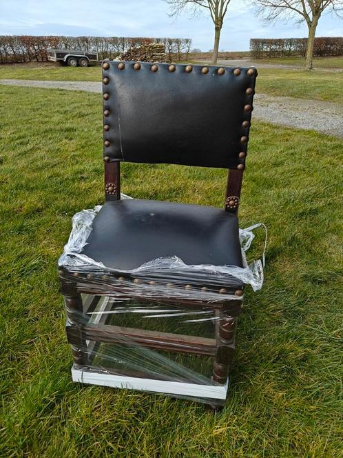 Chaise flamande x4, Antiek en Kunst, Antiek | Meubels | Stoelen en Sofa's
