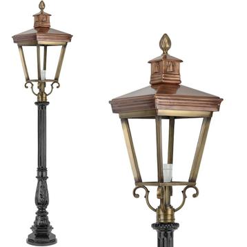 Tuinlantaarn Hoog Bovensmilde Brons - 150 cm beschikbaar voor biedingen