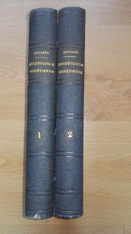 E. Reusens - Eléments d'archéologie chrétienne 2 dln 1871, Antiek en Kunst, Antiek | Boeken en Manuscripten, Ophalen of Verzenden