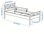 peuterbed met schaapjes ikea is al gedemonteerd+ met matras, Ophalen, Zo goed als nieuw
