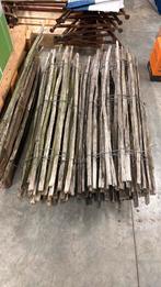 Hekwerk / kastanje hout 8st, Tuin en Terras, Palen, Balken en Planken, Ophalen, Zo goed als nieuw
